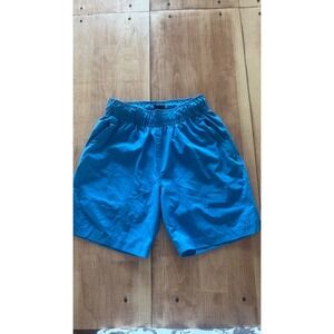 LEG3ND Blue Athletic Shorts Kids Large 14-16 Built-in Liner Zip Pockets